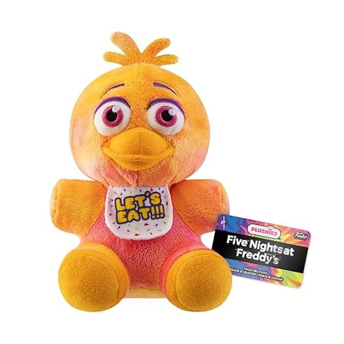 Funko Pop! Plush: Five Nights at Freddy's, Tie Dye- Chica - Image 1