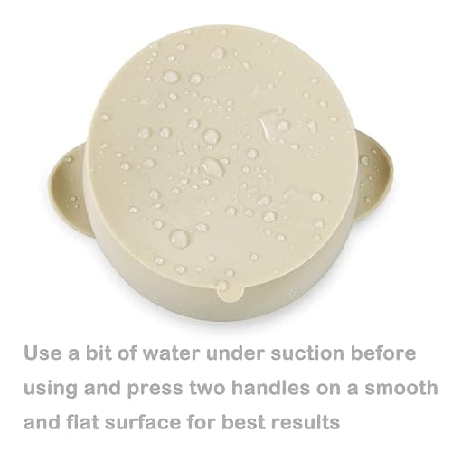 PandaEar 3 Pack Baby Bowls with Suction| Leak-Proof Stay Put Silicone Food Bowl with Lids for Babies Kids Toddlers Infants| Food Grade Soft Safe BPA-Free Silicone (Pink Rose Linen) thumbnail 6