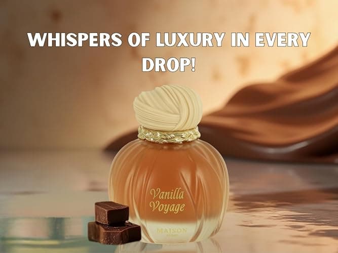 AROMA CONCEPTS | Vanilla Voyage Long Lasting Eau De Parfum EDP 3.4 Fl Oz | Unisex Perfume | Caramel, Jasmine, Tonka & Honey Notes | Luxurious Vanilla Perfume with Musk & Amber thumbnail 8
