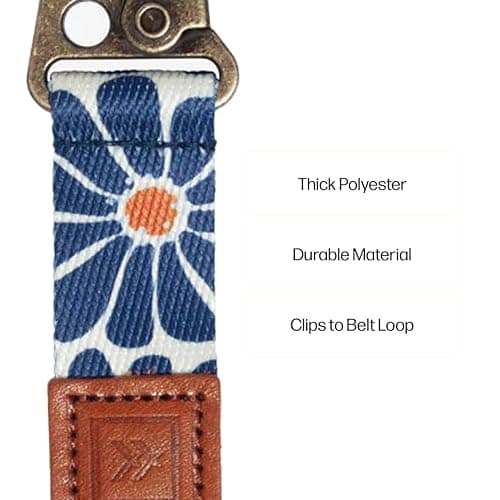 Thread Wallets Durable Keychain Hook Belt Clip - Compact Design thumbnail 4