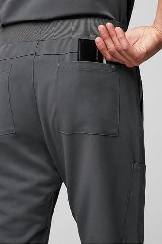 Fabletics Men's All-Shift 5-Pocket Scrub Jogger - MotionTech, 4-Way Stretch, Pocket-Packed, Lightweight, Semi-Slim Fit thumbnail 5