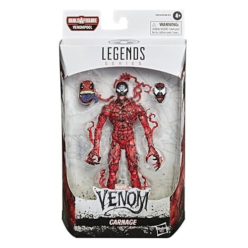 Hasbro Marvel Legends Series Venom 6-inch Collectible Action Figure Toy Carnage, Premium Design and 1 Accessory - Image 1