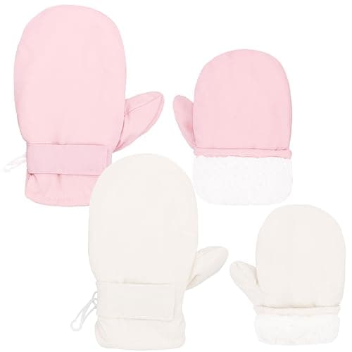 Sea Zaela Baby Toddler Winter Snow Gloves Waterproof Mittens Fleece Lined Infant Baby Boys Girls Winter Warm Gloves 0-4 T - Image 1