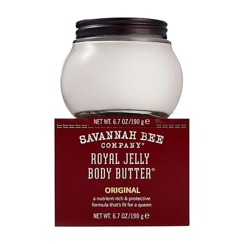 Savannah Bee Company Royal Jelly Body Butter - Deep Hydrating Body Butter for Dry Skin - Image 1