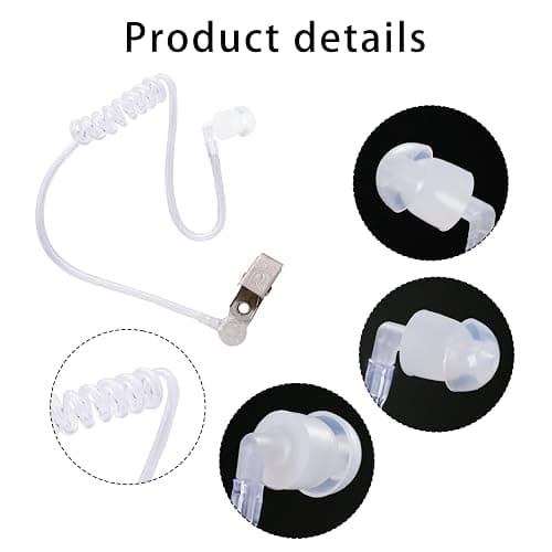 phnydreg 8Pcs Agent Costume Accessory Set Secret Security Guard with Adjustable Zipper Ties Black Sunglasses Earpiece and ID Card for Men Boys Halloween Cosplay Party thumbnail 4
