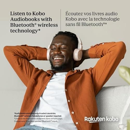 Kobo Clara BW | eReader | 6” Glare-Free Touchscreen with ComfortLight PRO | Dark Mode Option | Audiobooks | Waterproof | 16GB of Storage | Black thumbnail 8