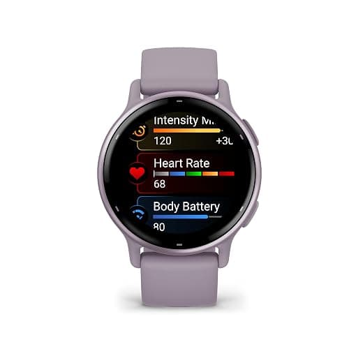 Garmin vívoactive 5, Health and Fitness GPS Smartwatch, AMOLED Display, Up to 11 Days of Battery, Orchid - Orchid thumbnail 2