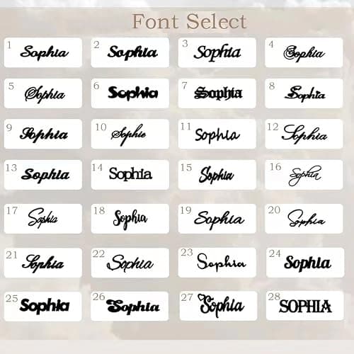 Personalised custom Letter Name Keychain Stainless Steel Zinc plated fine carved 3D letter keychain pendant for gifts thumbnail 4