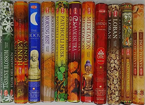 HEM Incense Sticks – 12 Box Variety Pack (240 Sticks Total, 20 Sticks per Box) | Long Lasting Fragrance | Meditation, Relaxation, Yoga, Aromatherapy & Home Fragrance thumbnail 5