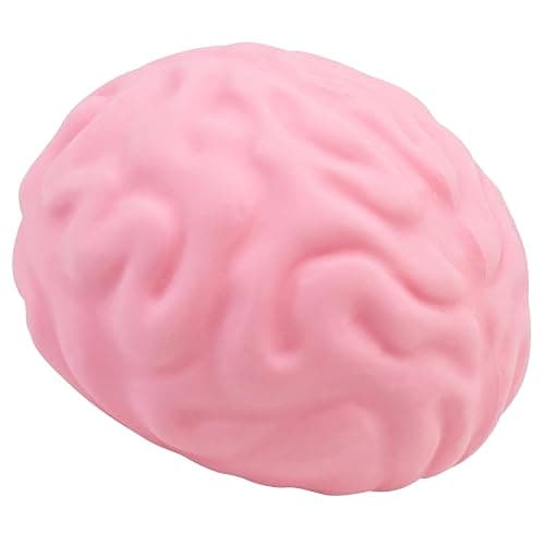 ORB Easy Sqweezy Jumbo Brainy - Squeeze This Big, Fun, Squishy, Slow Rising, Extra Soft Giant Brain for Stress Relief - Original Sensory / Fidget Novelty Toy and Gift for Kids and Adults thumbnail 2