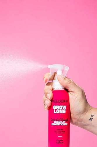 Marc Anthony Leave-In Conditioner Spray & Detangler, Grow Long Biotin - Anti-Frizz Deep Conditioner For Split Ends & Breakage - Vitamin E, Caffeine & Ginseng for Curly, Dry & Damaged Hair - 8.4 Fl Oz (Pack of 1) thumbnail 3