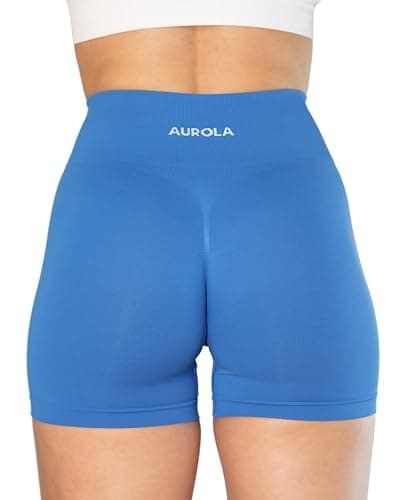 AUROLA Dream Collection Women Workout Shorts High Waist Gym Shorts, Scrunch Butt Seamless Athletic Shorts thumbnail 3