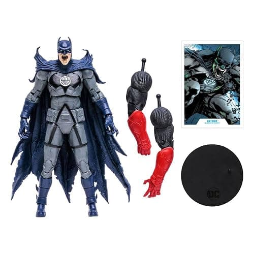 McFarlane Toys - DC Build-A 7IN Figures WV8 - Blackest Night - Batman thumbnail 4