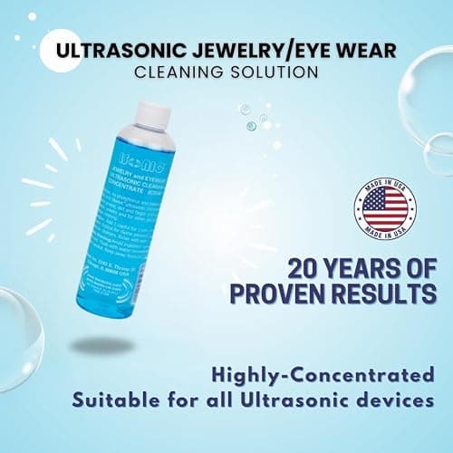 iSonic CSGJ01-8OZx1 Ultrasonic Jewelry/Eye Wear Cleaning Solution Concentrate,Blue thumbnail 2