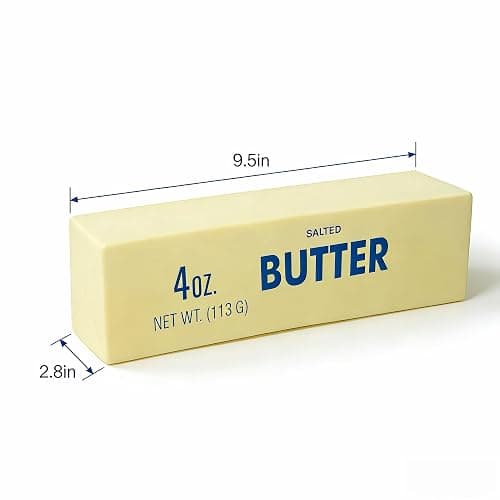 9.5 Inch Butter Squishy,Large Slow Rising Squishy，Sticky Butter Sticks Squeeze Toy,Valentine's Day Gift,Party Favor Gift thumbnail 3