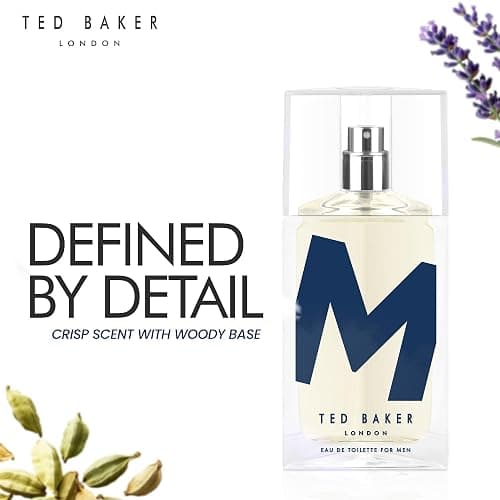Ted Baker M EDT, Unique Notes of Tonka Bean and Sensual Musk with a Rich Woody Base, Mark of Distinction, Man Eau de Toilette, 75ml - 75 ml (Pack of 1) thumbnail 2