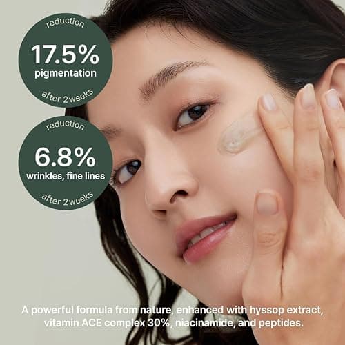 Arencia Glow Hyssop Overnight Face Mask Serum - hydrating & Anti-Aging Serum for younger looking Korean Glass Skin, Vitamin A, C, E, Niacinamide, Peptide thumbnail 6