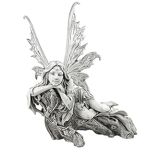 Design Toscano Pause to Ponder Fairy Garden Statue - Image 1