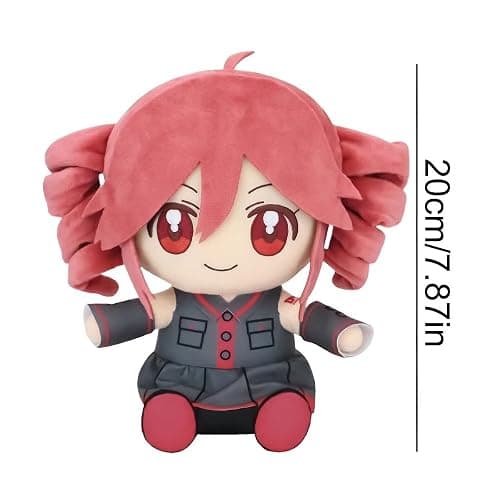 haikemake Kasane Teto 7.8in Plush Interactive Toy Figures (Sitting Posture) thumbnail 2