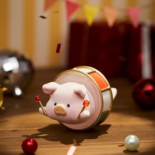 maidimiao Lulu The Piggy Celebration Series 1PC Cute Pig Blind Box Figures Collectible Toys Kawaii Birthday Gifts - Single box - Celebration Series thumbnail 4