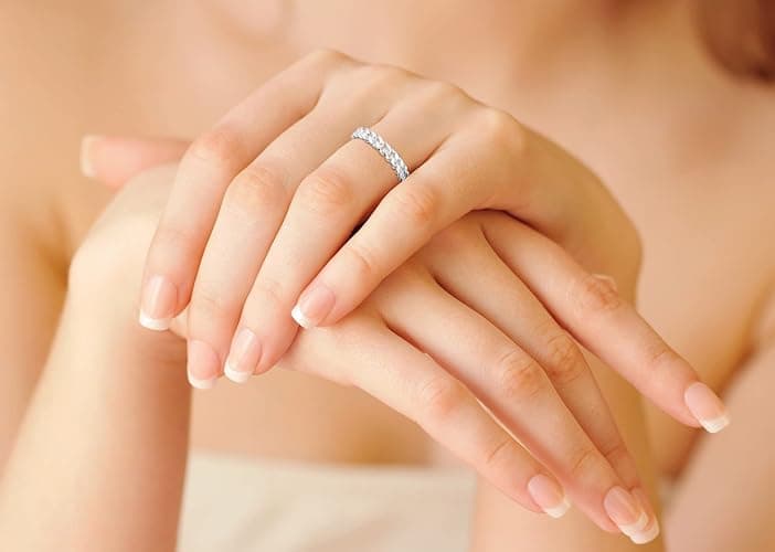 Miabella 925 Sterling Silver Italian 4mm Cuban Link Band Ring for Women Made in Italy thumbnail 3