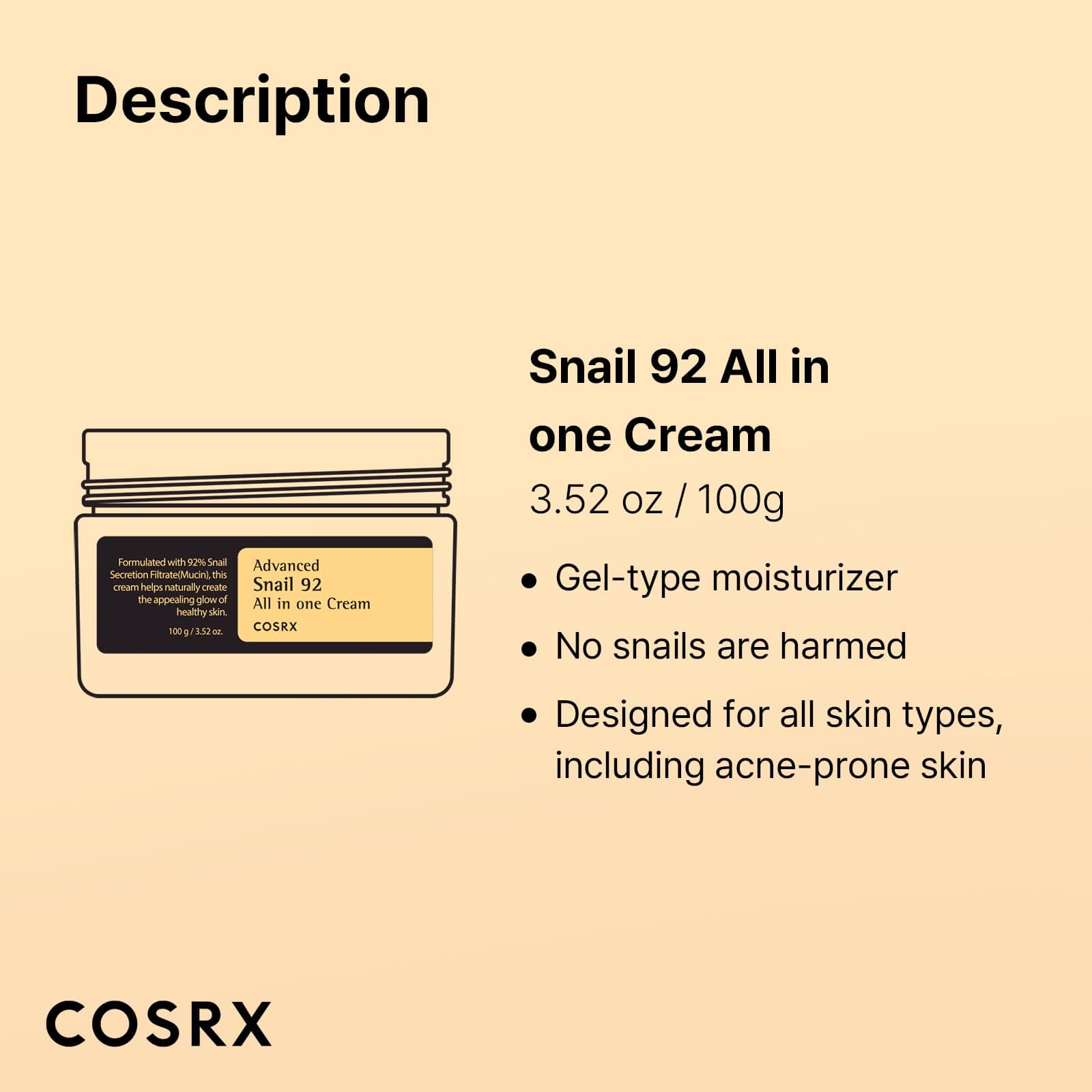 COSRX Advanced Snail 92 All In One Cream thumbnail 7