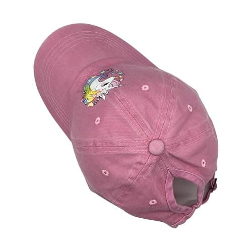 Waldeal Printed Girls Cute Unicorn Vintage Washed Distressed Dad Hats Adjustable Kids Baseball Cap Party Gift for 3-12 Years thumbnail 6