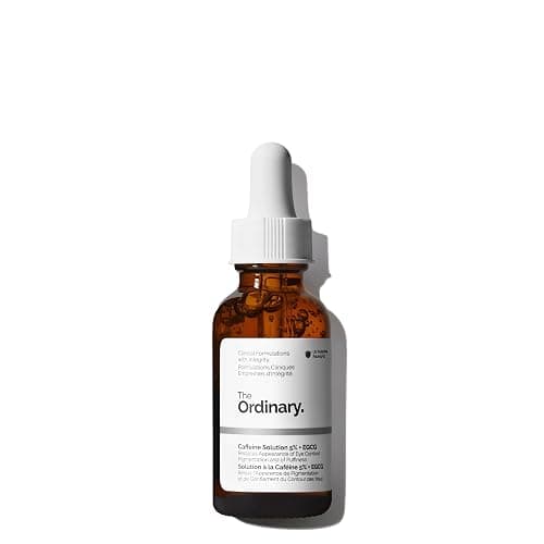 The Ordinary Caffeine Solution 5% + EGCG, Depuffing Eye Serum for Dark Circles and Tired Eyes - Image 1