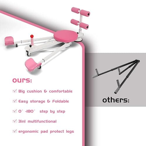 Split Machine, Leg Stretcher Split Machine for Flexibility & Stretching - Adjustable Leg Split Equipment for Ballet, Yoga, Dance, Gymnastics Training thumbnail 5