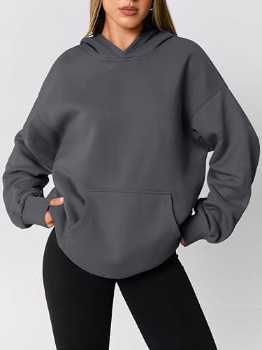 AUTOMET Womens Oversized Hoodies Trendy Pullover Sweatshirts | Comfrt Wear, Oversized Fit Soft Fleece Pullover, Perfect For Trendy Streetwear, College Outfits, And Daily Home Wear thumbnail 2
