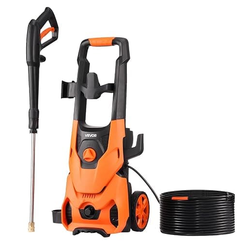 VEVOR Electric Pressure Washer, Max 4200 PSI 2.8 GPM, High-Power Cleaner with Foam Cannon & 4 Nozzles for Driveways, Cars, Fences, Patios, Home Cleaning thumbnail 12