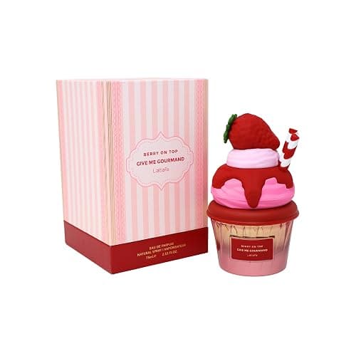 Lattafa Berry On Top Eau de Parfum, Give Me Gourmand Collection, Fruity Berry & Vanilla Cream Scent, Spray Form, 75ml thumbnail 5