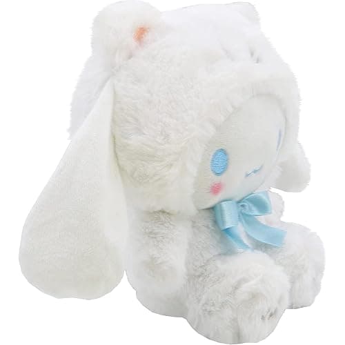 Ykecfpry Kawaii Cartoon White Bear Cross-Dressing Series Plush,Soft Plush Doll Cute Soft Toys, Plush Pillow Stuffed Animals Toy Birthday Gifts for Girls Kids ((White Bear-8in) thumbnail 3