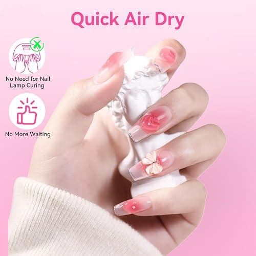 Makartt Nagelkleber für Kunstnägel, Nail Glue Extra Starker Schnelltrocknend in 5 s, 28 Tage lang anhaltend, Acryl Nail Glue for Nagelspitzen Oder Reparierte Nägel, Keine UV-Lampe erforderlich thumbnail 3