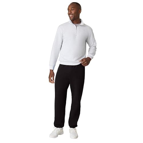 Hanes Men's Ecosmart Best Sweatpants, Athletic Lounge Pants with C"ed Cuffs thumbnail 8