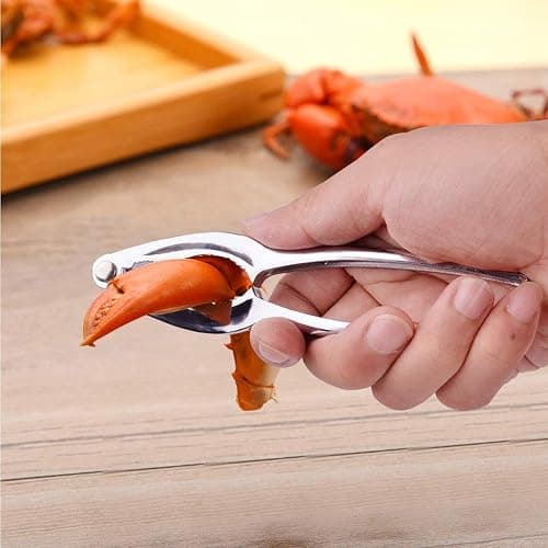 Artcome Seafood Tools Set including 7 Forks and 6 Lobster Crab Crackers Nut Cracker Set thumbnail 4