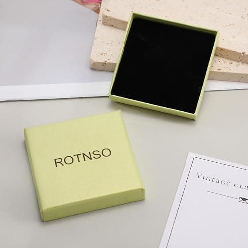 Rotnso Cross Necklace for Women 14K Gold Silver Plated Dainty Small Cross Pendant Choker Simple Trendy Cute Cross Charm Chain Necklace Easter Basket Stuffers Baptism Religious Faith Jewelry Gift thumbnail 6