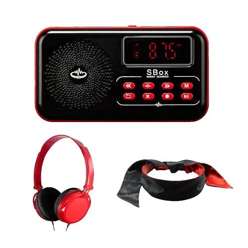 Estes Method Kit (Ghost Box, Headphones and Blindfold) - Spirit Box, Ghost Hunting Equipment, Paranormal - Image 1