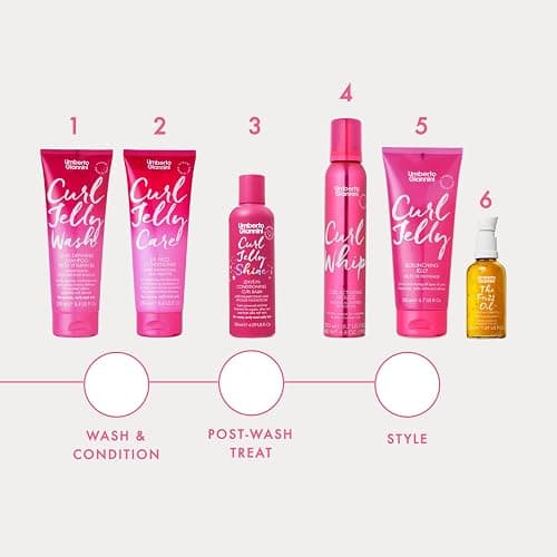 Umberto Giannini Curl Type 3 Kit, Wash & Style Kit for Nourished, Defined & Frizz-Free Curls thumbnail 4
