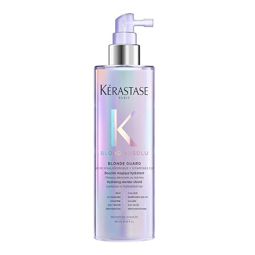 KERASTASE Blond Absolu - Soin Cheveux Leave In Blonde Guard - Bloque 99% des Agresseurs du Blond - Acide Hyaluronique & Vitamines C+E - Vegan - Cheveux Blonds Décolorés ou Méchés - 190 ml - Image 1