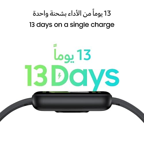 Samsung Galaxy Fit3 Light and Sleek Fitness Band, 13 Days Battery, 100+ Exercises and Sleep Tracking, Dark Gray (Black) - Gray thumbnail 3