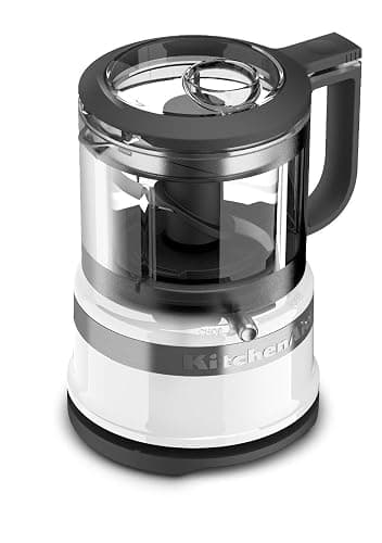 KitchenAid 3.5 Cup Food Chopper, KFC3516WH, White | Dishwasher-safe Work Bowl, Stainless Steel Multi-Purpose Blade, 2 Speeds Plus Pulse, Easy Cord Wrap thumbnail 4