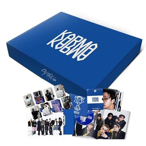 Stray Kids KARMA [CEREMONY Ver.] 4th Album CD + Photobook + Photocard + Poster + Sticker - Image 1