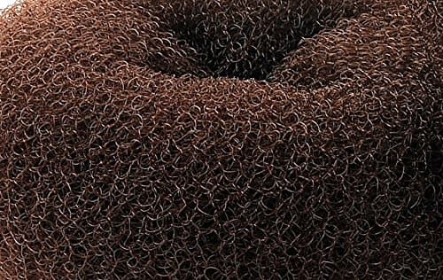 2 pieces Extra Large Size Hair Bun Donut Maker, Ring Style Bun, Women Chignon Hair Donut Buns Maker, Hair Doughnut Shaper Hair Bun maker (4.3 in. for Thick and Long Hair) (Brown) thumbnail 5