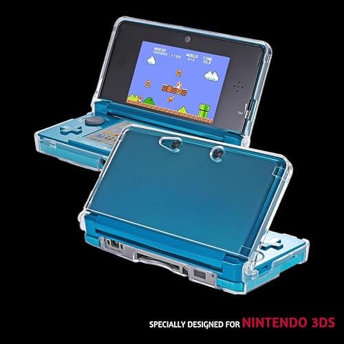 Gimtsui Clear Crystal Hard Shell Protective Case Cover Suitable for Nintendo 3DS thumbnail 6