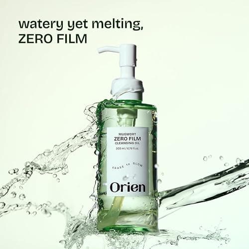 Orien Mugwort Zero Film Cleansing Oil 6.76 fl.oz. 200ml ㅣDaily Makeup Blackhead Removal No pore clogging Korean skincare double cleansing thumbnail 5