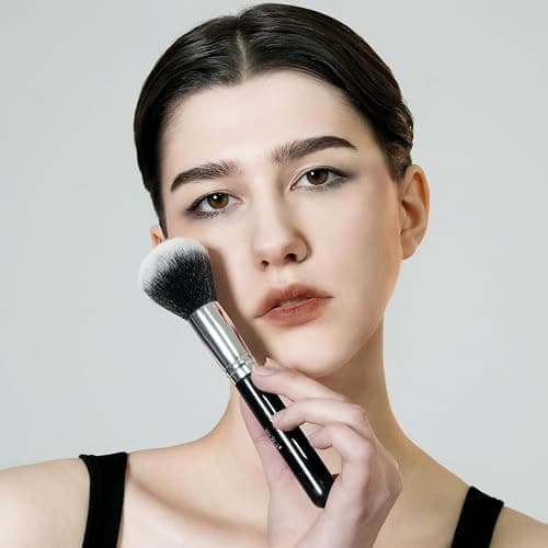 BEILI Pinceaux Maquillage 30 PCS Kit Pinceau Maquillage Professionnel, Lot Pinceaux Maquillages Pour Pinceau Yeux Fond Teint Sourcils Highlighter Makeup Brushes,Poil Naturelles,Noir thumbnail 3