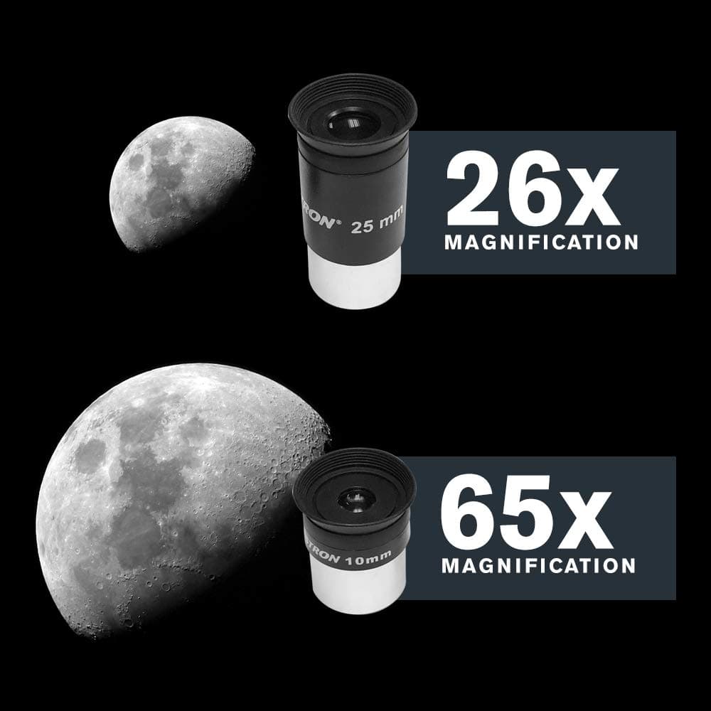 Celestron 22461 StarSense Explore DX 130 Newtonian Reflector Telescope with Smartphone App-enabled Technology - includes Two Eyepieces, Phone Dock and Height-adjustable Tripod, Black thumbnail 5