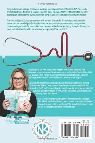Ace the CMC! You Can Do It!: Cardiac Medicine Certification Study Guide thumbnail 2