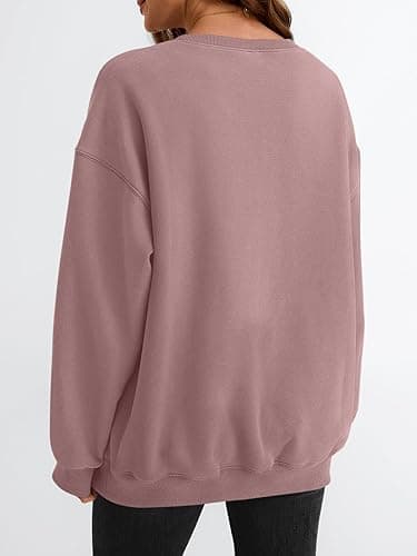 EFAN Womens Sweatshirts Oversized Crewneck Y2K Fleece Hoodies Fall Fashion 2025 Teen Girls Cute Winter Clothes Sweater thumbnail 5